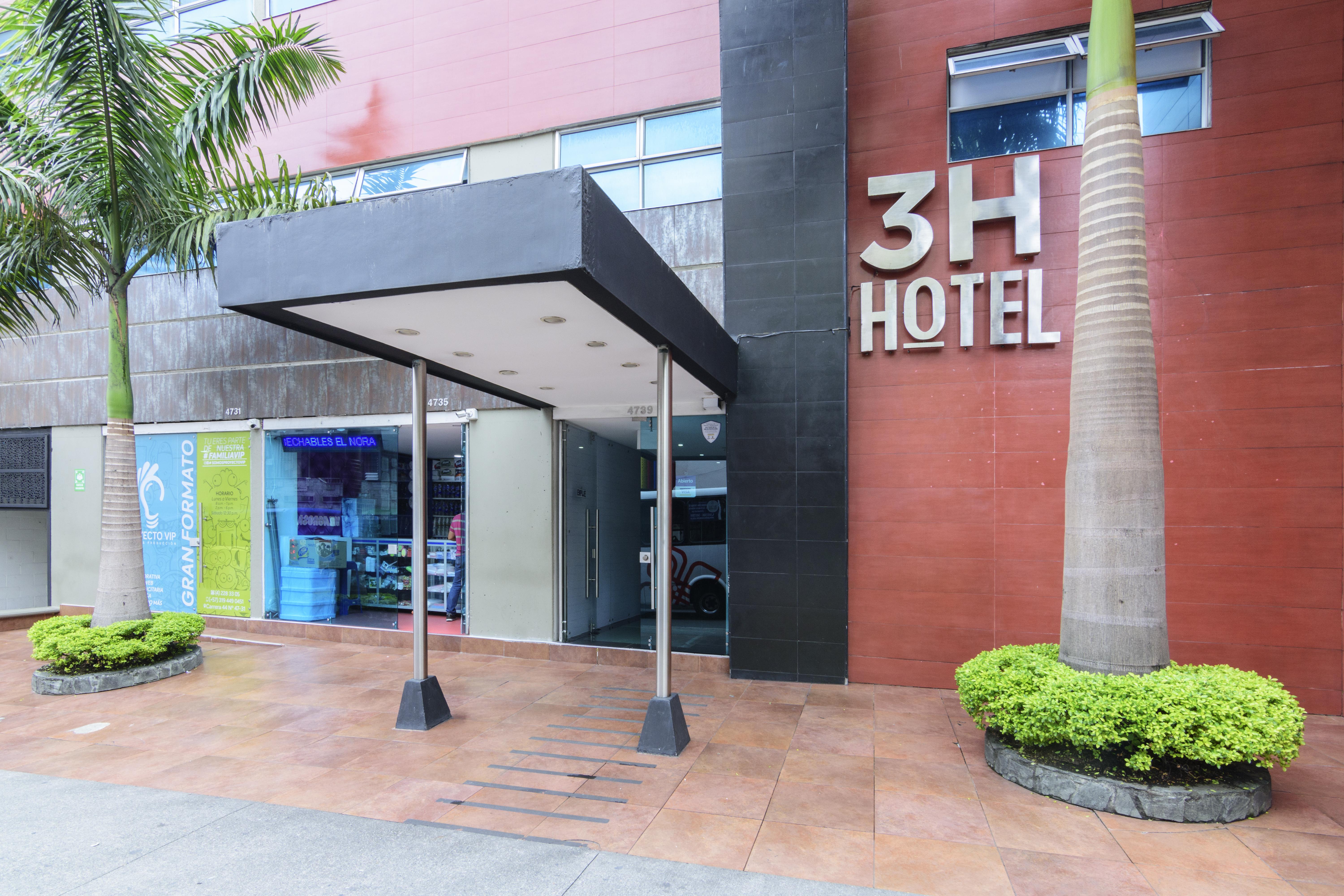3H Hotel Centro Historico Medellín Exteriör bild