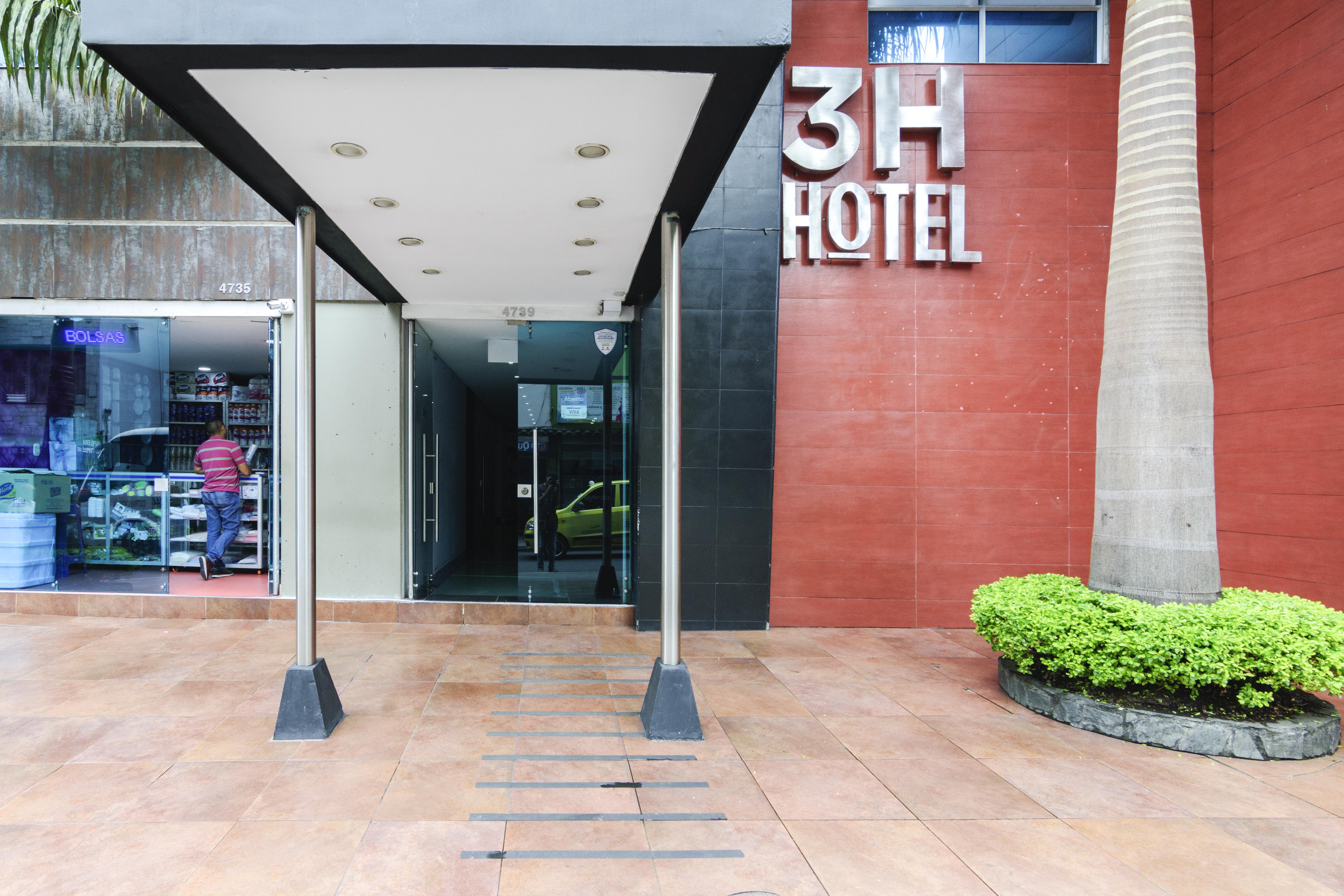 3H Hotel Centro Historico Medellín Exteriör bild